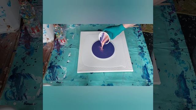 #101 Акриловая заливка от А до Я. Мебельный лак на меловой основе для техники "Облака". Рецепт N 2 смотреть онлайн