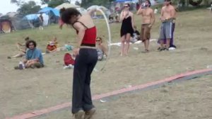 Зачетный танец с обручем