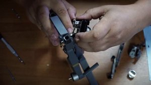 Dji Mavic Pro ремонт подвеса демпфер и шлейф