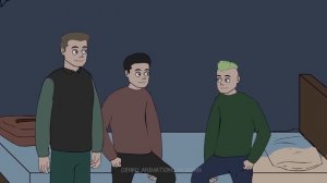 Убегать. Страшная история №15 (анимация)