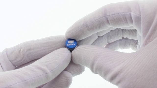 Колпачки на ниппели Geely синие 4шт смотреть онлайн