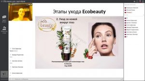 Серия по уходу за лицом  Ecobeauty