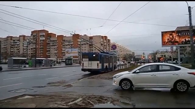 Два троллейбуса ПТЗ-5283-1961и ПТЗ- 1973 45 и 44 маршрут. Город Санкт-Петербург. Съёмка 19.01.2023. смотреть онлайн