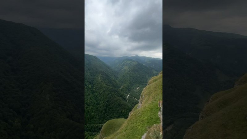 On the edge of the Abyss - Tyzyl Gorge, Elbrus region