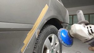2 способа зачистки ржавых арок автомобиля.