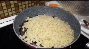 Паста с грибами маслятами