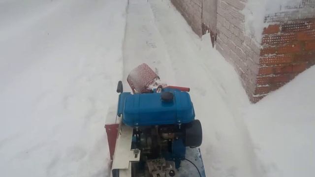 Уборка снега 2 ( рыхлый снег, на улице около нуля) смотреть онлайн