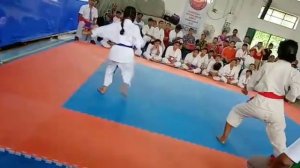 Junior female kata rupsa vs aditi (5th national shotokan karate championship 2019)