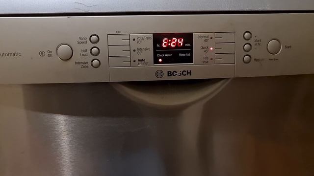 Bosch Dishwasher - E24 смотреть онлайн