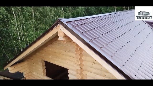 Оцилиндрованный коттедж "Барский 194 м2" | Бревно 240 мм.