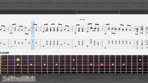 Coco-Remember Me Easy Fingerstyle Guitar Tutorial Tabs