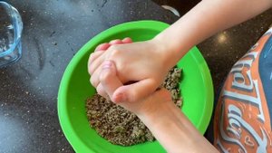 Полезный ржаной хлеб и лепёшки из пророщеных семян. Bread from seeds