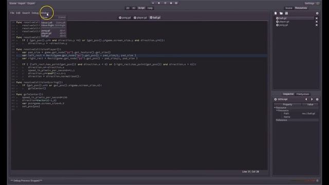 Tutorial Godot Engine - 05 - Una GUI muy fea y reasignación de scripts смотреть онлайн
