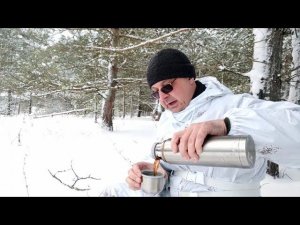 Январская прогулка. Про зверную тропу и снегоступы . Утро нового года от фотоловушки