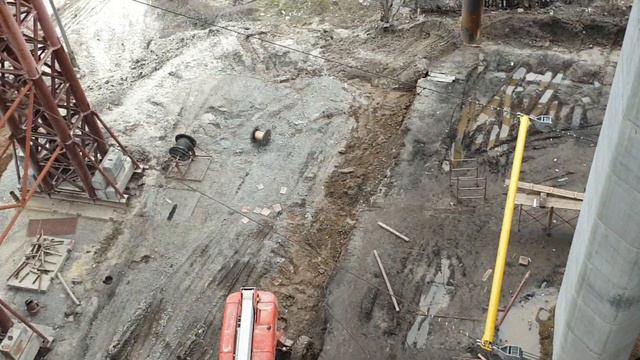 Запорожский мост. Первая надвижка через Старый Днепр на низовой стороне.