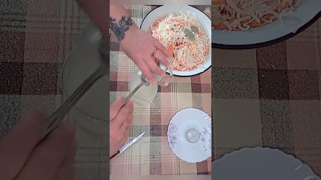 Соленая капуста за 4 часа