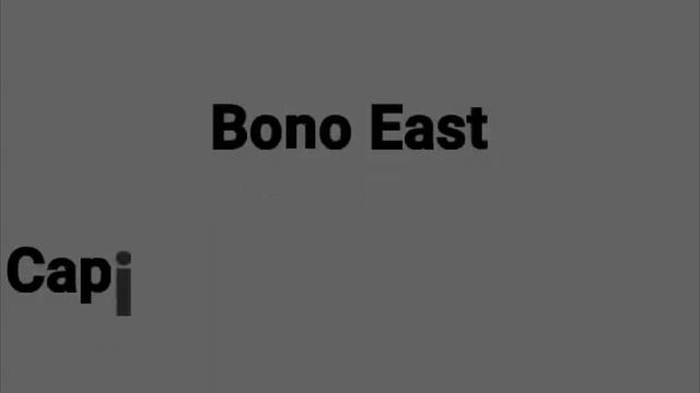 The 16 Region of Ghana and their capital Town
