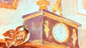 Растрёпанный воробей. Диафильм со звуком для детей