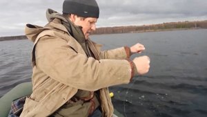 В этом озере есть Щуки-Монстры! Поймал большую искусанную щуку! Озеро Ламна. Рыбалка.