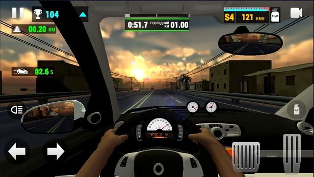 Одна из лучших игр про машинки \ Симулятор вождения часть 1 \ RACING LIMITS the game is about cars смотреть онлайн