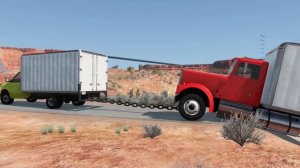 Автомобили против массивных выбоин #2 - BeamNG Drive