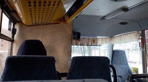 Автобус МАЗ-241.030 гос. № АК 3876-4 маршрут №3 в Ошмянах (ПОЕЗДКА)