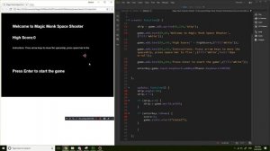 Javascript games programming using Phaser in Dreamweaver lesson 12 - Looped intro animation