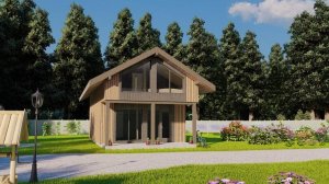 Разбор проекта каркасного дома 100 м2