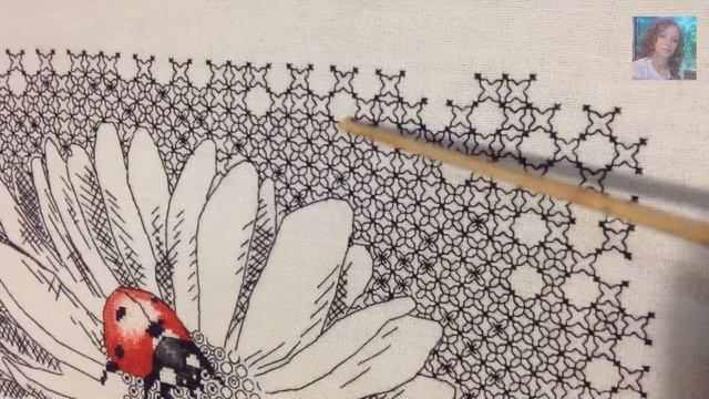 Вышивка крестом. "Божья коровка"- оформление и впечатления! смотреть онлайн