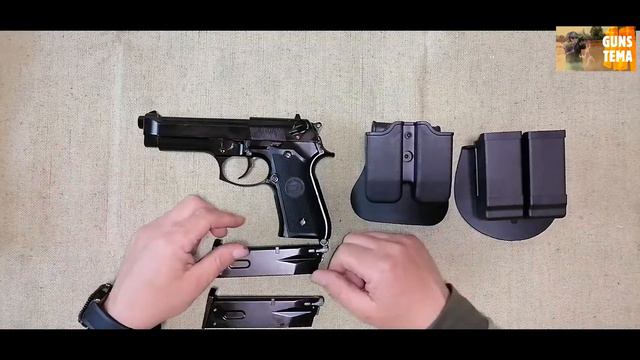 ОБЗОР НА ПЛАСТИКОВЫЕ ПАУЧЕРЫ ДЛЯ ПИСТОЛЕТА BERETTA M9 смотреть онлайн
