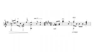 Gentil Montaña: Suite Colombiana No. 2 for Guitar: I. El Margariteño (Score video)