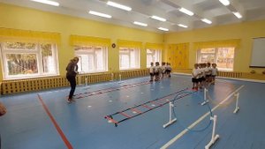 Занятие по физической культуре  подготовительная группа