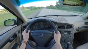 2002 Volvo S60 (5-Speed Manual) - POV Test Drive (Binaural Audio)