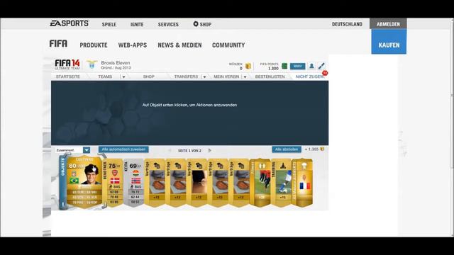 FIFA 14 Ultimate Team ]HD/GER] FIRST PACK OPENING!!! смотреть онлайн