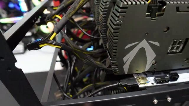 BTC B250C 12x Nvidia GPU Ethereum Mining Rig