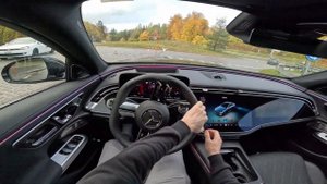 2024 Mercedes E-Class AMG Line 2024 Test Drive POV | Ambience Binaural Sound