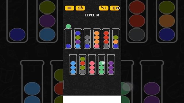 Ball Sort Puzzle | Level 31 | Android and ios | Addictive Puzzle Game | Mobile Game