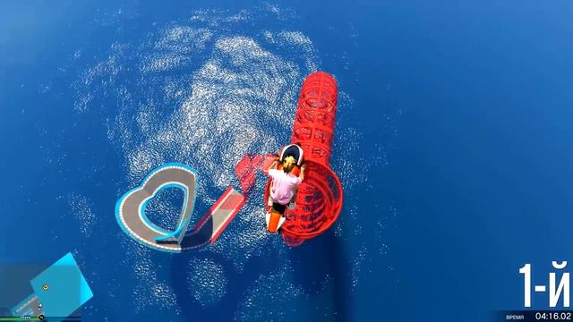 ЭКСТРЕМАЛЬНЫЙ МОТО-ПАРКУР ПО РАДУЖНОЙ ДЫРОЧКЕ И ДИКО БОМБЛЮ В GTA 5 ONLINE смотреть онлайн