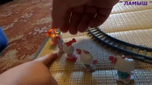 КошечкиКошечка  Кити и поезд Чагингтон - детские истории - детский канал Ламыш