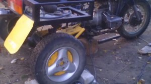 самодельный трицикл с прицепом 2017