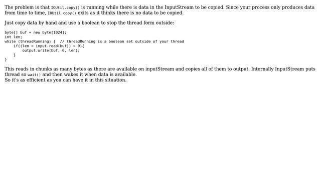 How to copy input/output streams of the Process to their System counterparts? (3 Solutions!!) смотреть онлайн