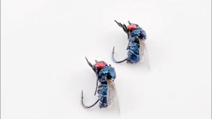 Мушка нахлыстовая реалистичная сухая муха плавающая приманка для рыбалки L-2.5 крючок N6 (набор 2шт