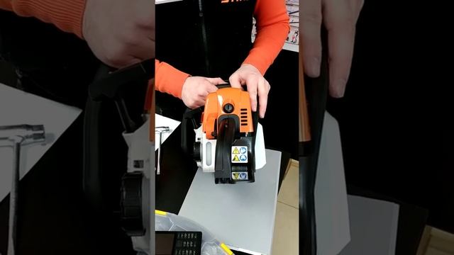 Как заводить бензопилу правильно (на примере stihl 180 ms)