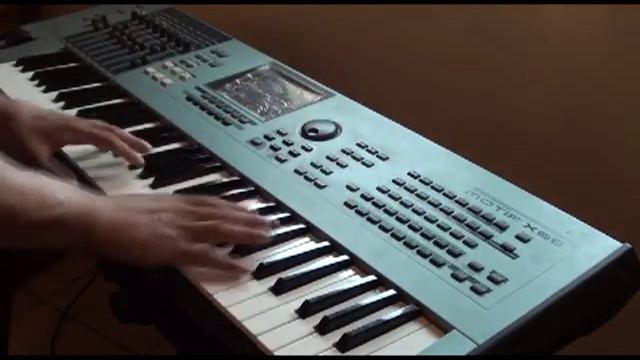 Hard and Funky Keyboard Jam - Synth Improvisation on a Yamaha Motif смотреть онлайн