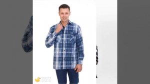 Рубашка мужская фланелевая