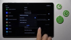 How to Enable Battery Percentage on HONOR Pad X8