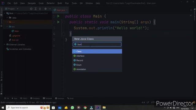 Java program Hello world and Add two numbers || Learn with MD смотреть онлайн