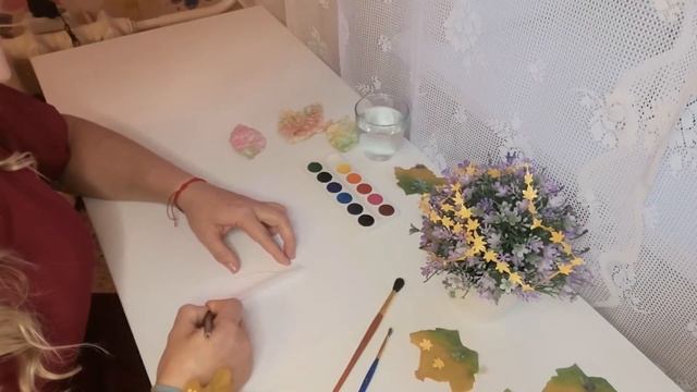 Мастер - класс для детей "ты это можешь сделать сам"
"Осенние листья из мятой бумаги" смотреть онлайн