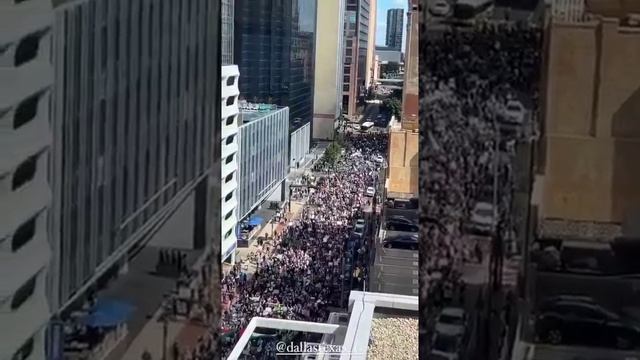 Митинг в Техасе в поддержку Палестины!