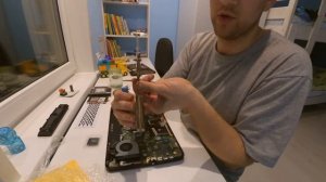 Апгрейд ноутбука Toshiba Satellite L855...Laptop upgrade